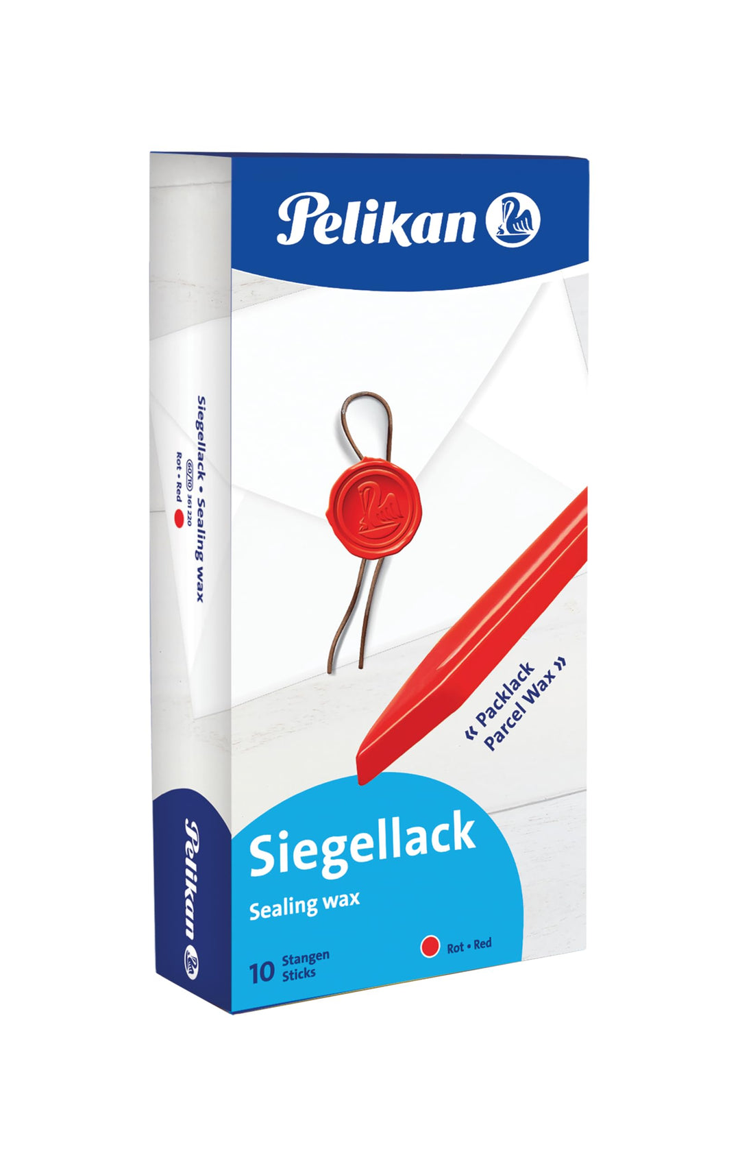 Pelikan 361220 - Siegellack 60 / 10 rot