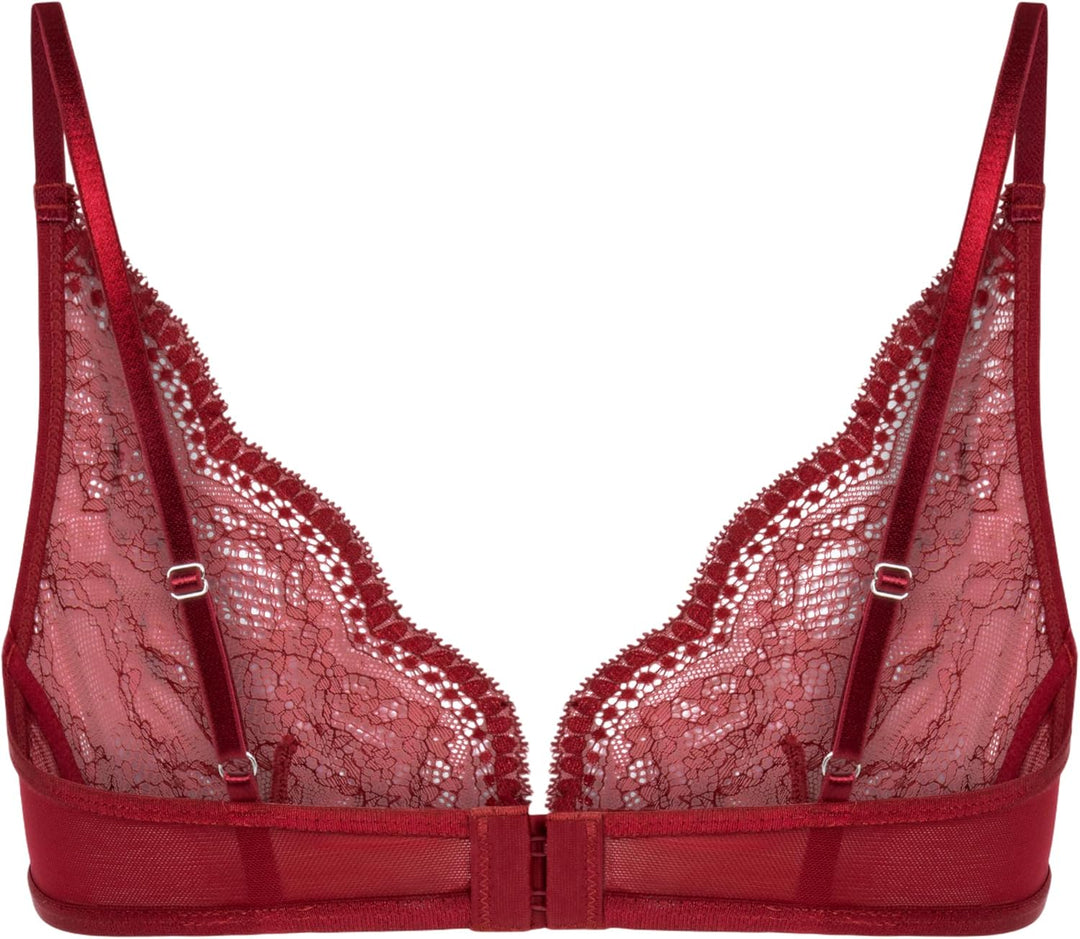 Hunkemöller Unwattierter Bügel-BH Isabelle 80E Tibetan Red, 80E Tibetan Red