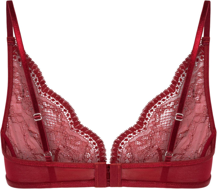 Hunkemöller Unwattierter Bügel-BH Isabelle 80E Tibetan Red, 80E Tibetan Red