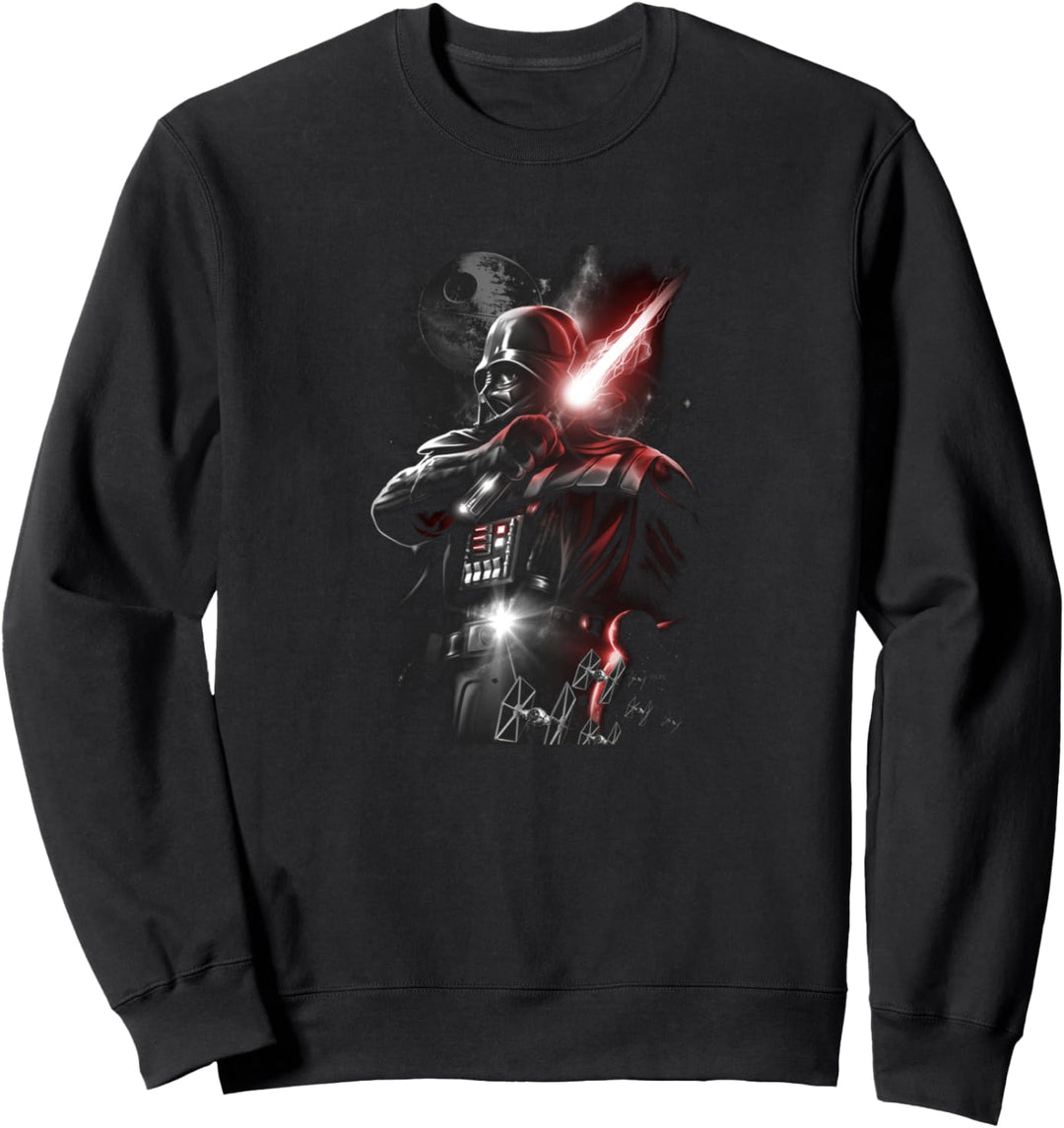 Star Wars Darth Vader Lightsaber Portrait Sweatshirt