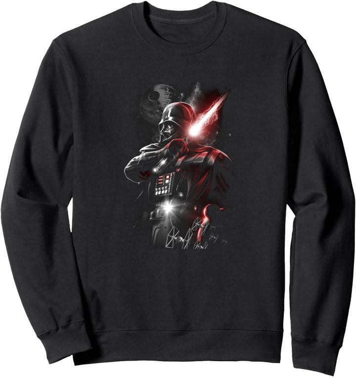 Star Wars Darth Vader Lightsaber Portrait Sweatshirt