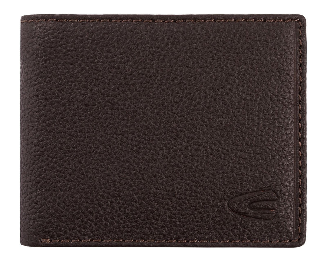 camel active Macau Herren Geldbörse RFID Klein Querformat, Brown