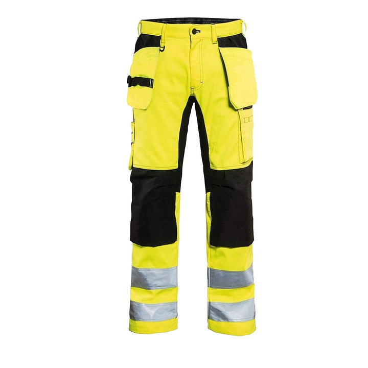 Blaklader 15521811 Hochsichtige Hose mit Stretch, gelb/ schwarz, grootte C146 C146 Yellow / Black, C
