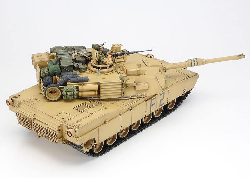 TAMIYA 300035269 300035269-1:35 US Kampfpanzer M1A2 Abrams Iraqi Freedom (2),originalgetreue Nachbil