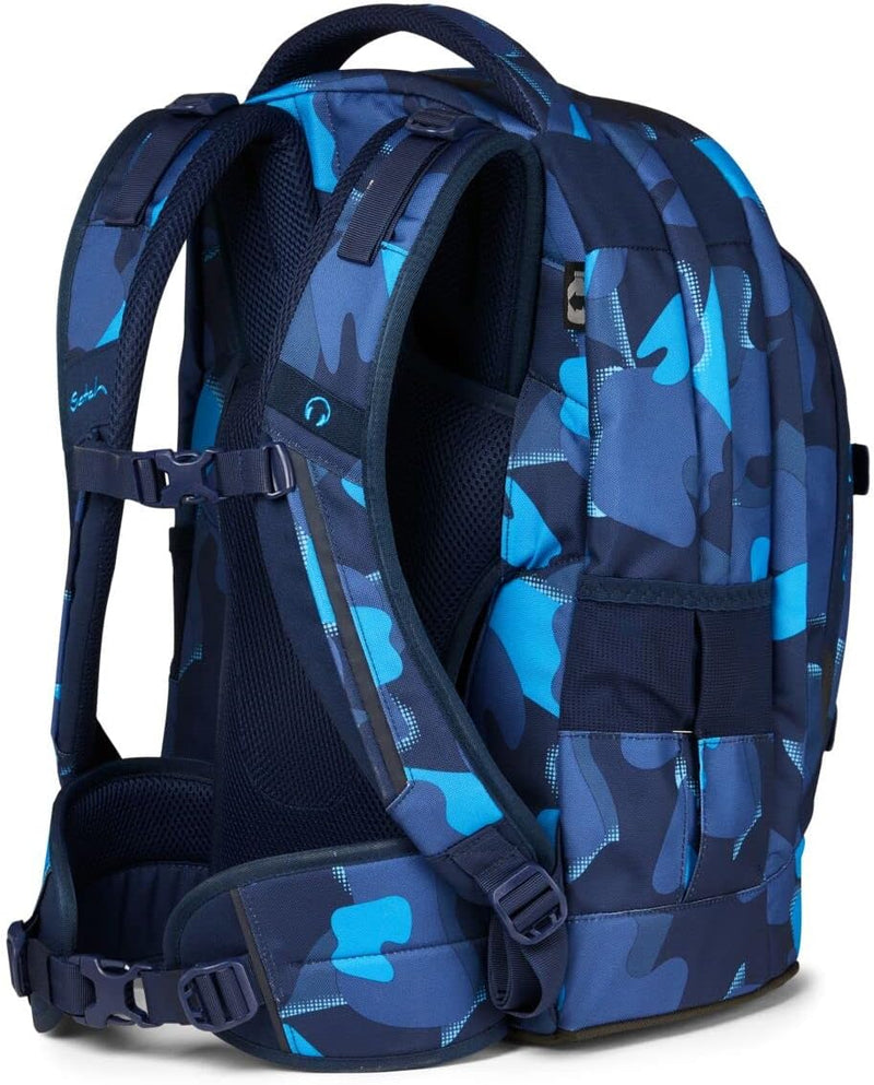 satch Pack Schulrucksack Set 3tlg. mit Sporttasche und Schlamperbox Troublemaker, Troublemaker