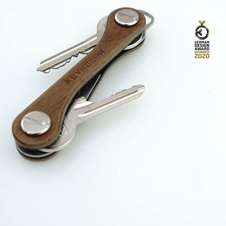 KEYKEEPA aus Holz - Der Schlüssel Organizer - für bis zu 12 Schlüssel, inklusive Flaschenöffner und