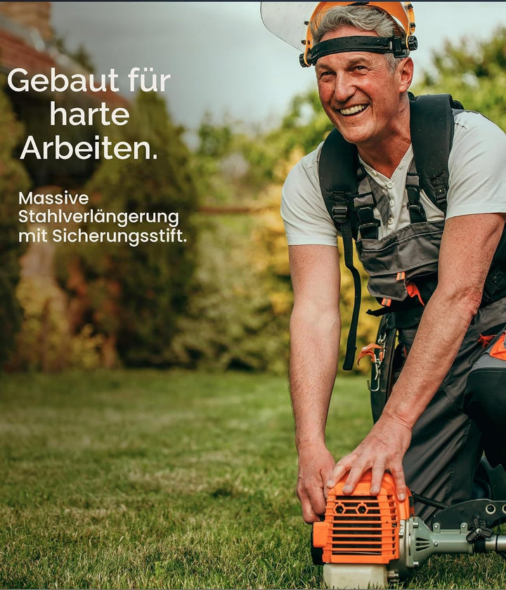 Nemaxx B250 Bohrkopf - Ersatzbohrer für Erdlochbohrer Pfahlbohrer Erdbohrer - Durchmesser: 250mm B25