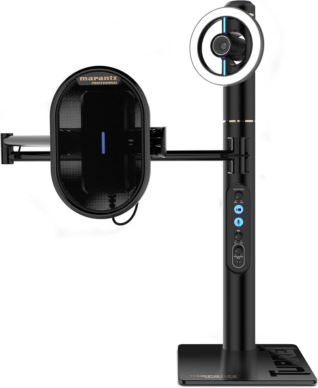 Marantz Professional Turret - Komplettes Podcast System mit Full HD Webcam, USB-Kondensatormikrofon