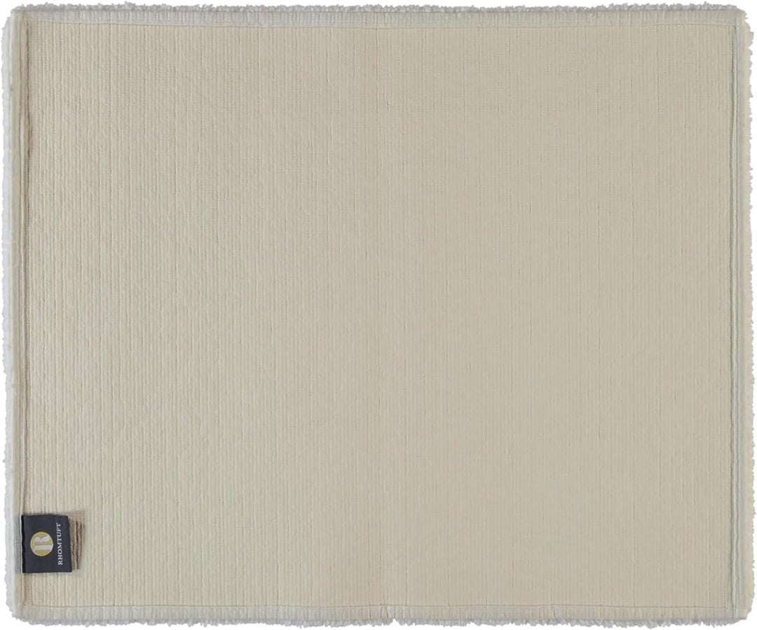 Rhomtuft Badteppich Square - weiss 1 - 50 x 60 cm 50x60 cm, 50x60 cm