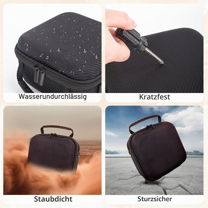 MUZIRI KINOKOO Schutzhülle für Instax Wide EVO 2-in-1 Kamera, Harte Eva Tasche für Fuji Wide EVO Kam