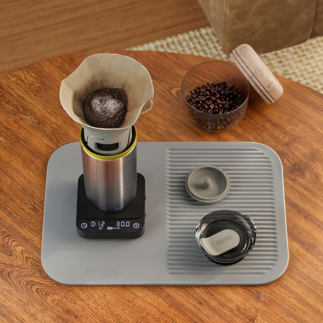 WACACO Exagram Pro Küchenwaage Digital mit Timer, Super-Mini-Küchenwaage mit Transportbox, Drei Modi
