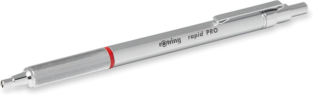 rOtring Rapid PRO Kugelschreiber | Mittlere Linienbreite | Silber Single, Single
