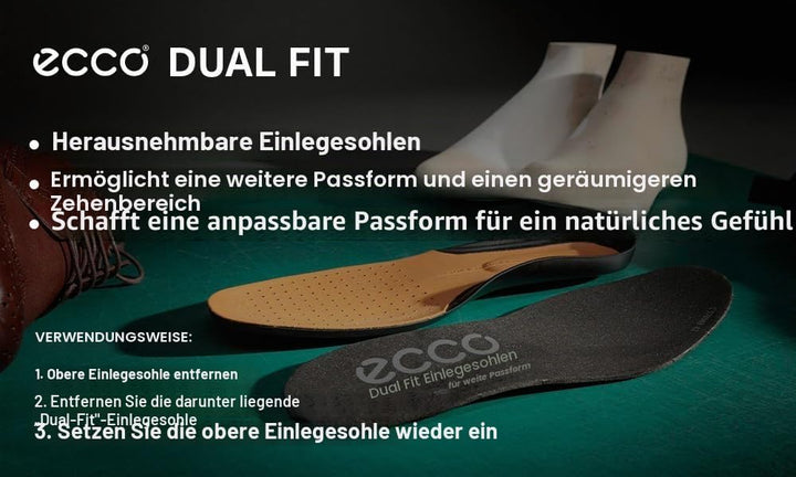 ECCO Herren Helsinki 2Shoes 39.5 EU Schwarz, 39.5 EU Schwarz
