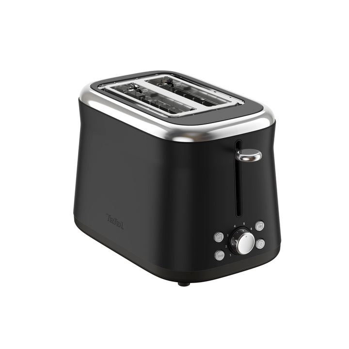 Tefal Collection Doppelschlitz-Toaster, extra hoher Hebel, 8 Bräunungsstufen, 4 Funktionen, breite S