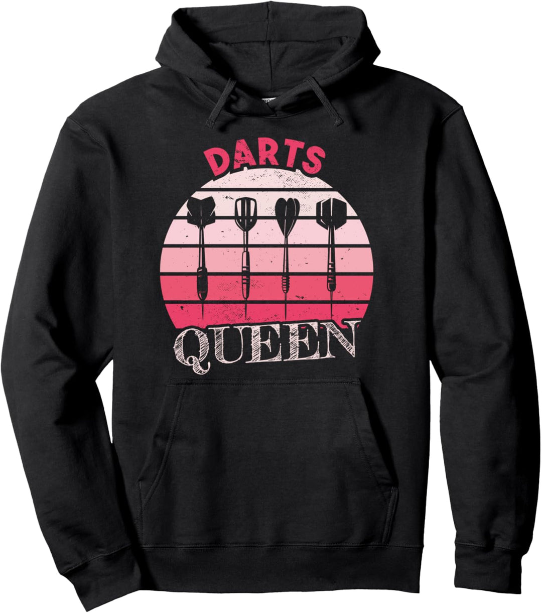 Lustiger Darts Spruch - Dartmotiv Dartspieler & Dart Pullover Hoodie