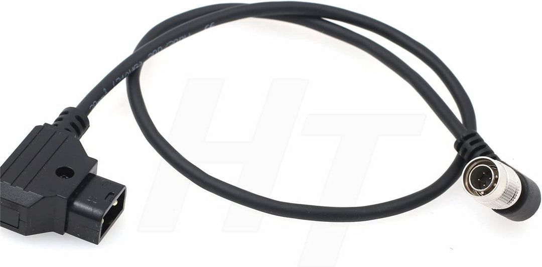 HangTon Sound Devices 664 702 Recorder D-tap Hirose Stecker, 4-polig, rechtwinklig, flexibles Stromk