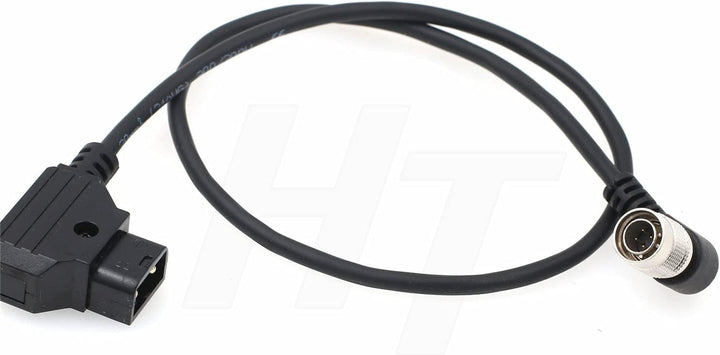 HangTon Sound Devices 664 702 Recorder D-tap Hirose Stecker, 4-polig, rechtwinklig, flexibles Stromk