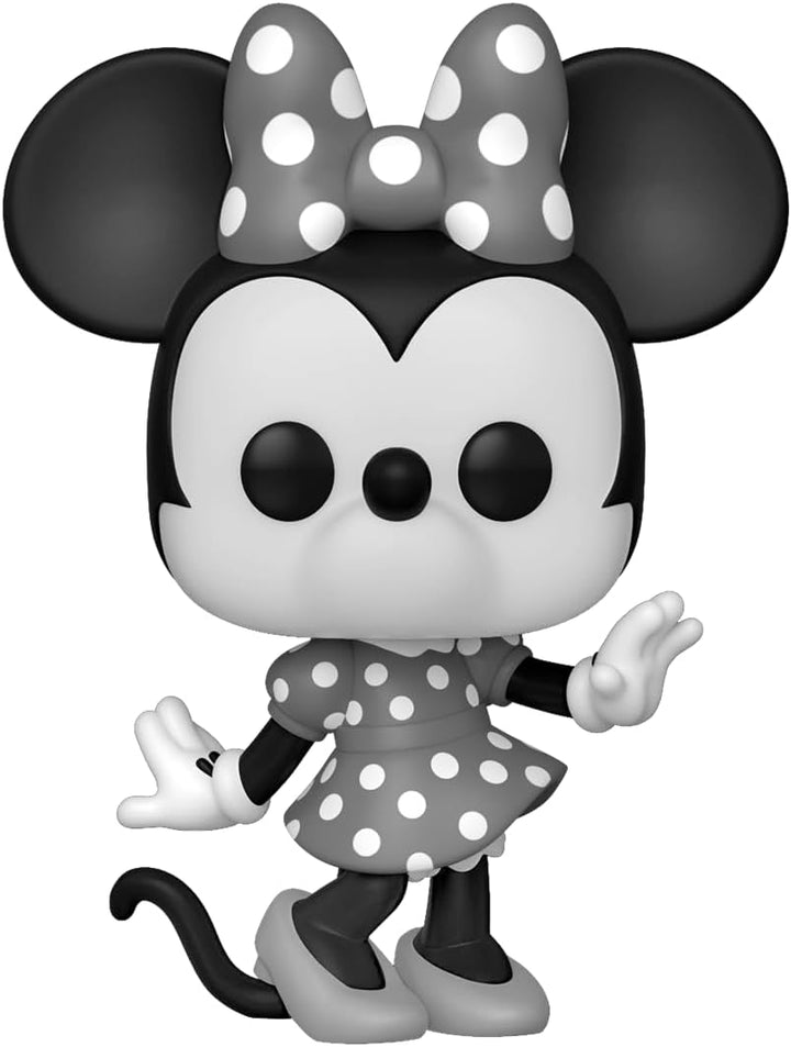 Funko Pop! Disney: Mickey und Seine Freunde – Schwarz-Weiss-Vinyl-Figur, 4er-Pack