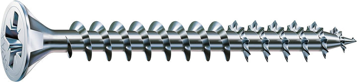 SPAX Universalschraube, 4,5 x 20 mm, 1000 Stück, Kreuzschlitz Z2, Senkkopf, Vollgewinde, 4CUT, WIROX