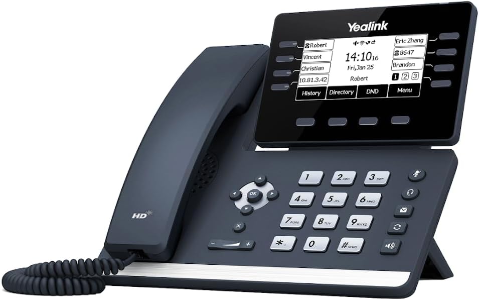 Yealink SIP-T53 IP-Telefon Grau 8 Zeilen LCD