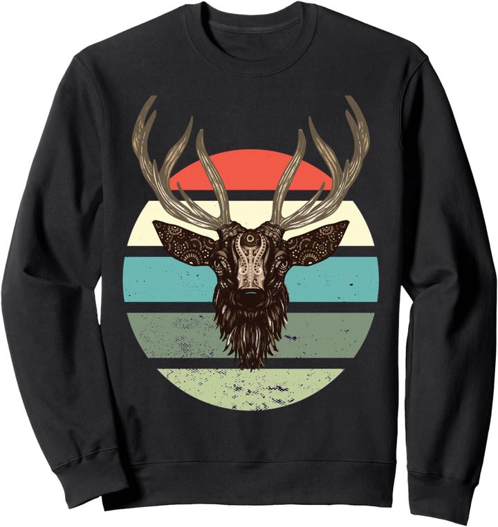 Hirsch-Design Sweatshirt
