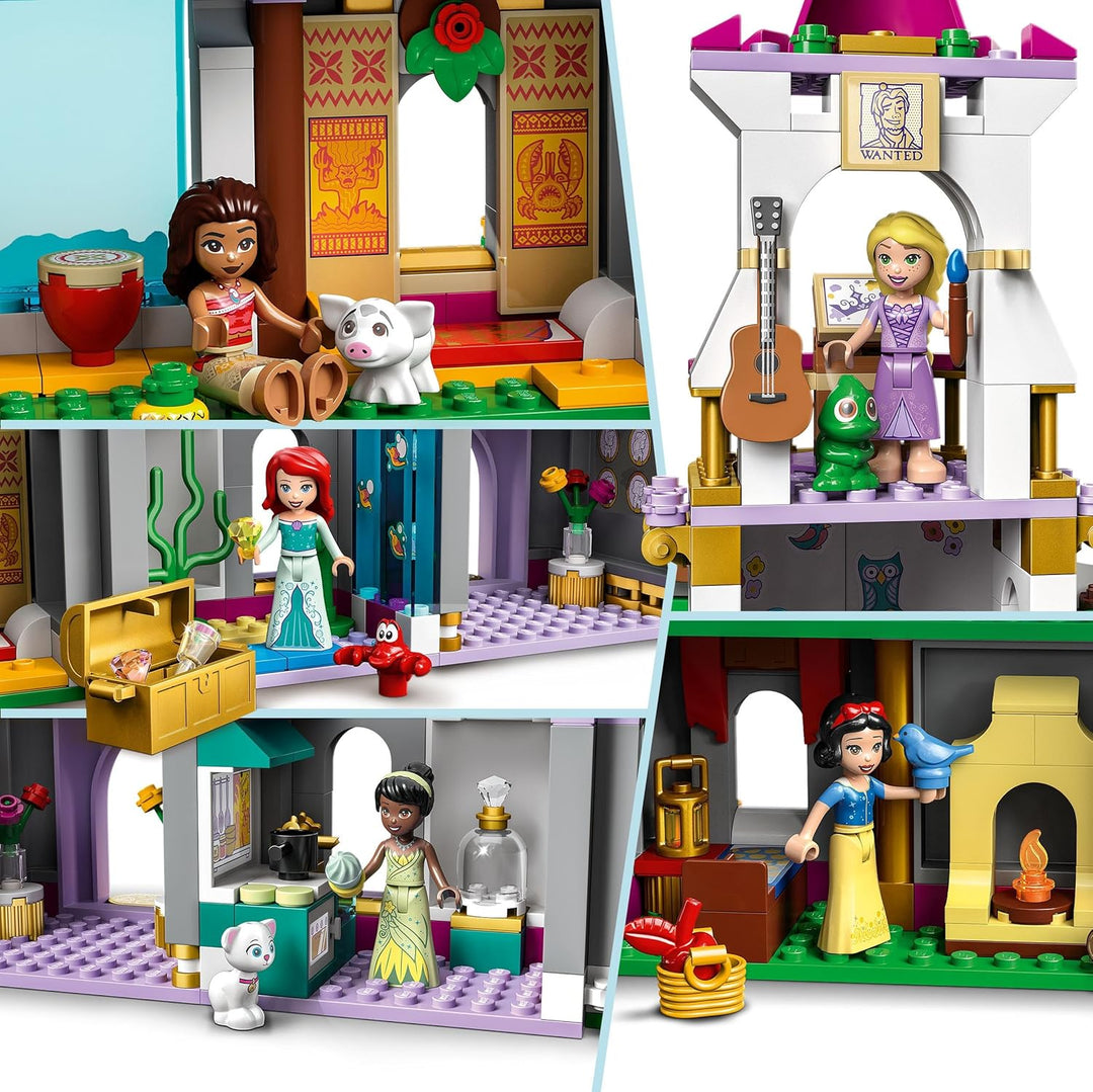 LEGO | Disney Princess Ultimatives Abenteuerschloss, Prinzessinnen-Schloss-Spielzeug, baubares Haus