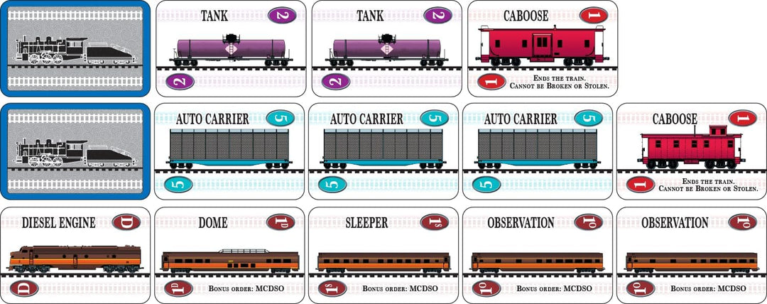 Steve Jackson Games | Express: The Railroad Card Game | Fast-Paced Strategy Game | Exciting Game for