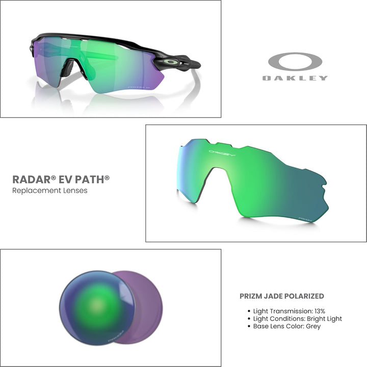 Oakley Original Radar EV Path OO9208 Ersatzgläser für Damen und Herren, inklusive Oakley Mikrofasert