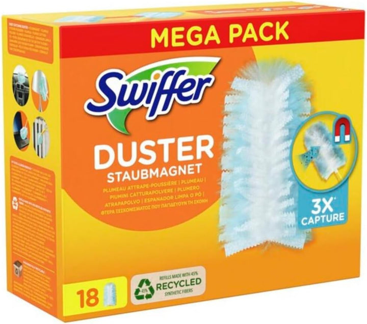 Swiffer - Swiffer Staubtuch Nachfüllungen Mega Packung - 18 Stücke