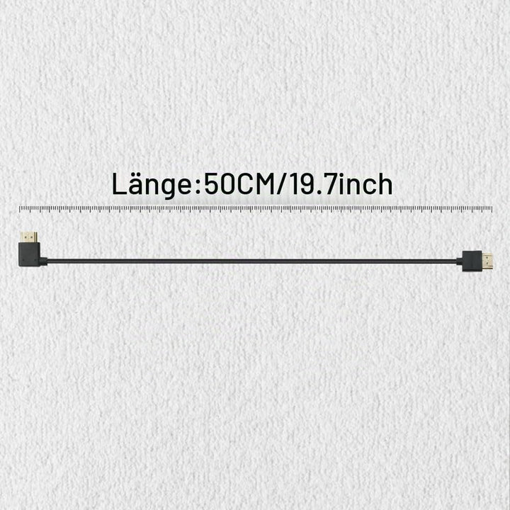 Alvin's Cables Ultra HD 8K HDMI 2.1 HDMI-Kabel Gerade zu Rechtwinklig Hohe Geschwindigkeit für Atomo