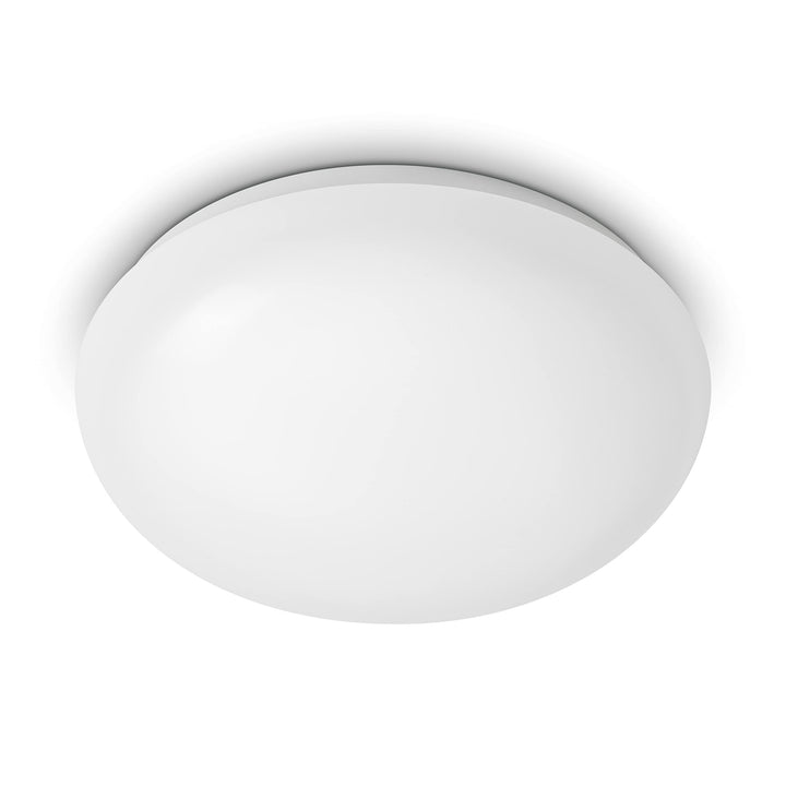Philips LED Shan Deckenleuchte mit integriertem Bewegungssensor, 12W, Weiss warmweisses Licht (2700K