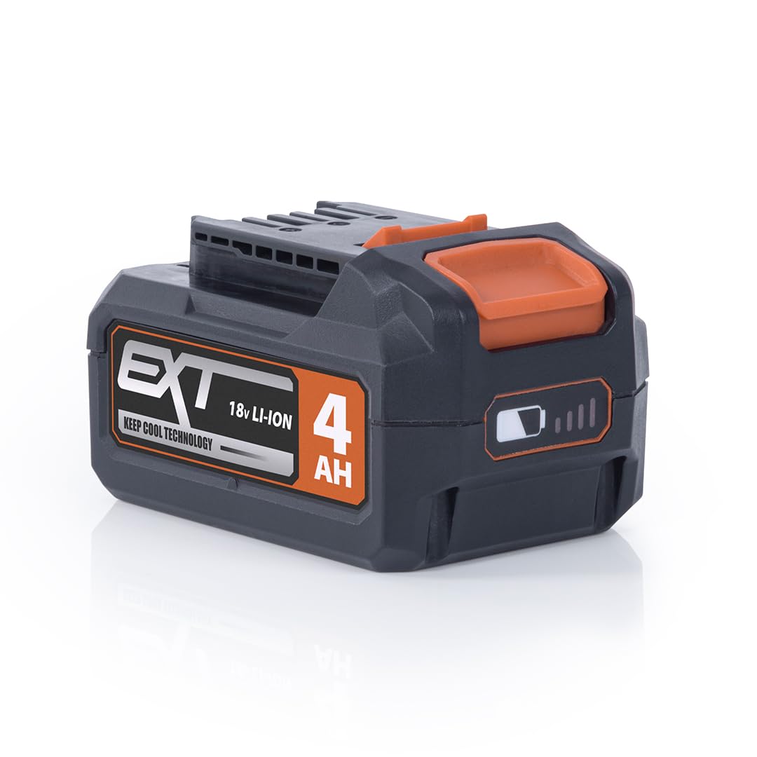 Evolution Power Tools Lithium-Ionen-Akkupack, 4 Ah, 18 V Akku 4Ah, Akku 4Ah