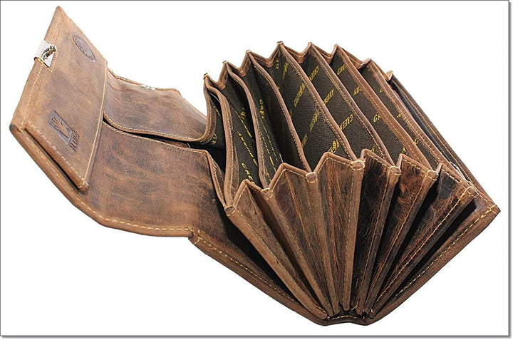 Greenburry Vintage Geldbörse Leder 17 cm