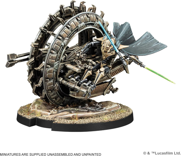 Asmodee, Star Wars: Legion – Grievous’ TSMEU-6 Wheel Bike, Erweiterung, Atomic Mass Games, Tabletop,