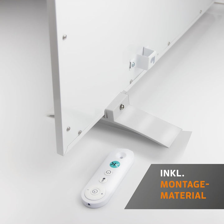 KAISER Infrarotheizung Wandheizung Deckenmontage mit Thermostat Heizpaneel mit Fernbedienung Elektro