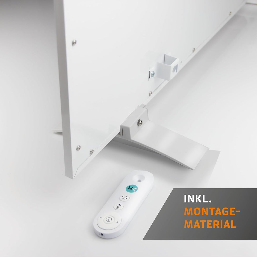 KAISER Infrarotheizung Wandheizung Deckenmontage mit Thermostat Heizpaneel mit Fernbedienung Elektro