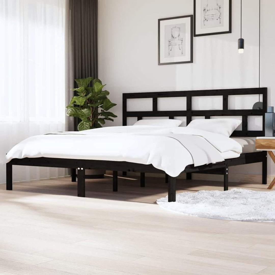Tidyard Massivholzbett Holzbett Bettrahmen mit Lattenrost Bettgestell Einzelbett Jugendbett Betten S