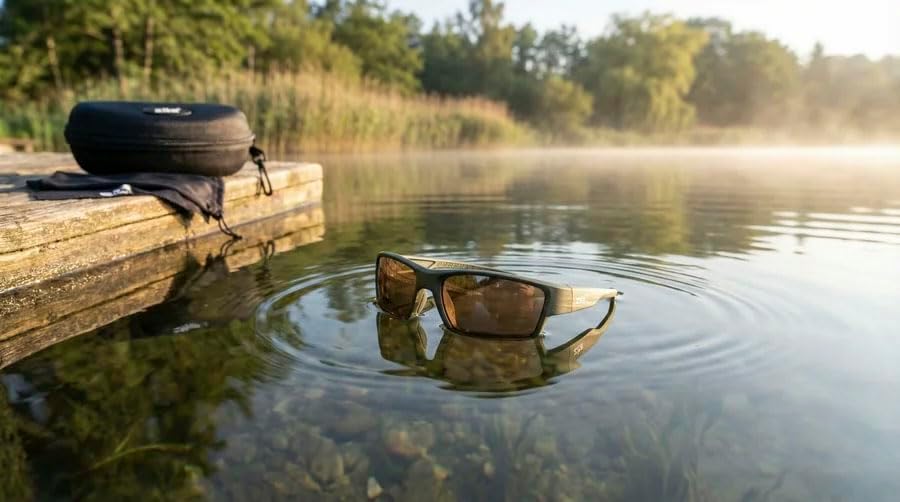 Zite Fishing Polarisationsbrille | Orus | Polbrille Angeln verspiegelt, UV400 & Schwimmfähig | Ultra