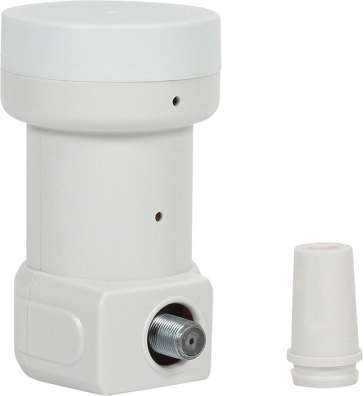 Opticum X80 Satelliten-Antenne 80 cm, Stahl - anthrazit, incl. 2 Mastbefestigungsschellen - mit Sing