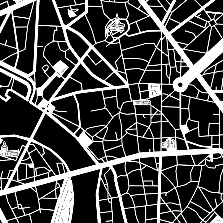 O3 DESIGN STUDIO Toulouse Papierschnitt Karte Weiss 30x30 cm Papierkunst, Toulouse