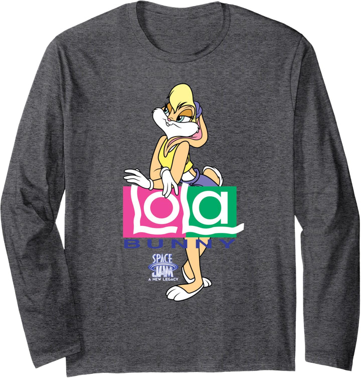 Space Jam Lola Logo Langarmshirt