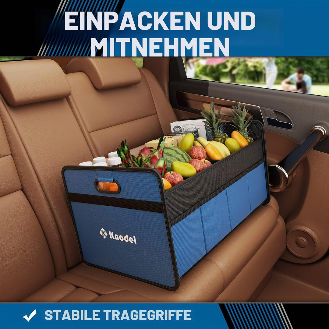 K KNODEL Kofferraum Organizer, klappbarer Kofferraum-Speicher, Automobilkonsolen und Organizer, Koff