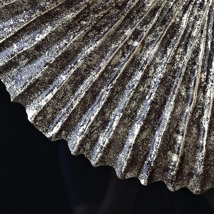 Casablanca grosses Bild xl - Plato - goldfarben/schwarz - Handarbeit - 80 x 80 x 5 cm