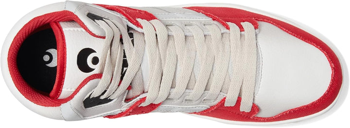 Osiris Herren Clone Skateboardschuh 40.5 EU Weiss Rot Marineblau, 40.5 EU Wei&amp;