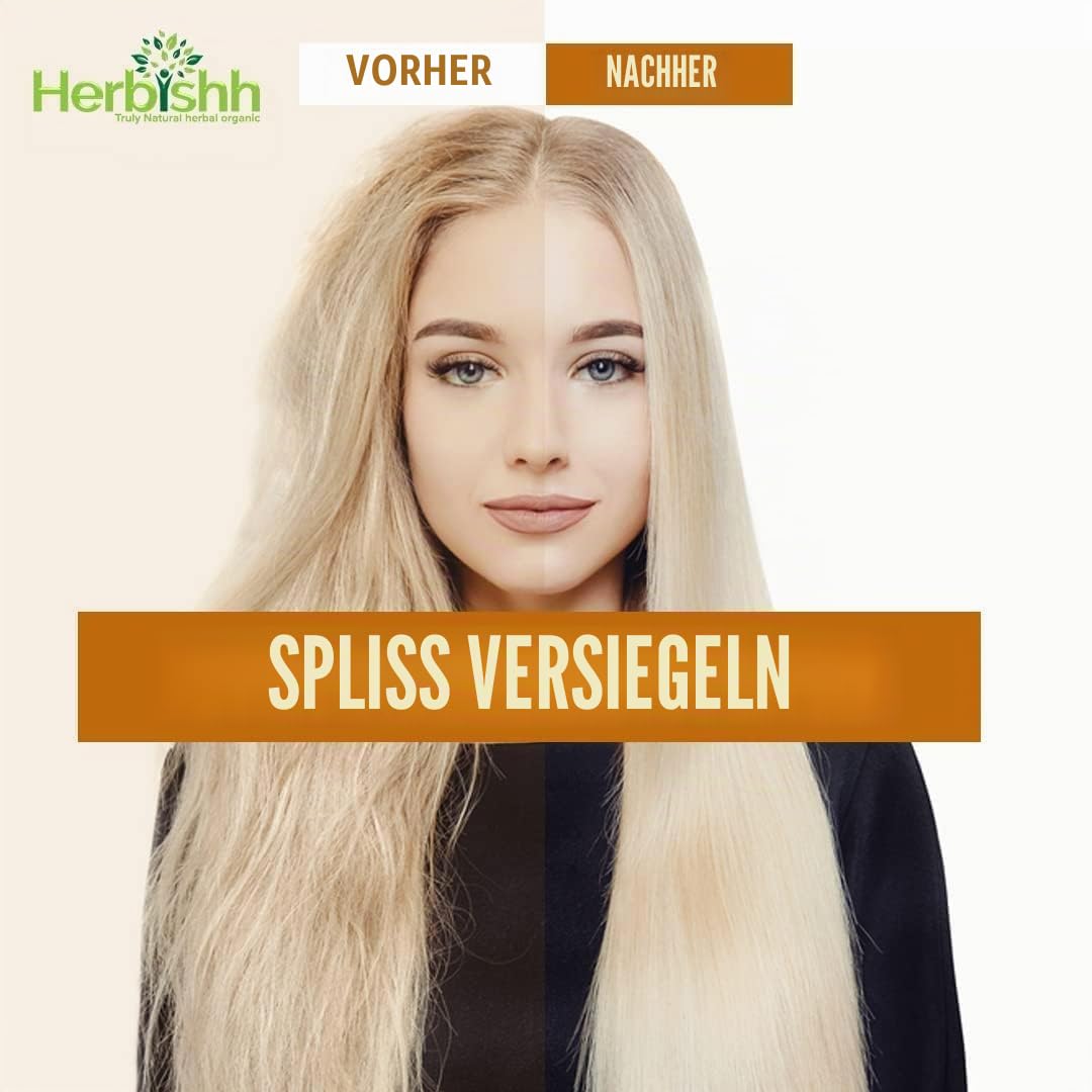 Herbishh Ultimate Hair Color Shampoo Kit (2 Stück Hair Color Shampoo + Argan Hair Mask) für graues H