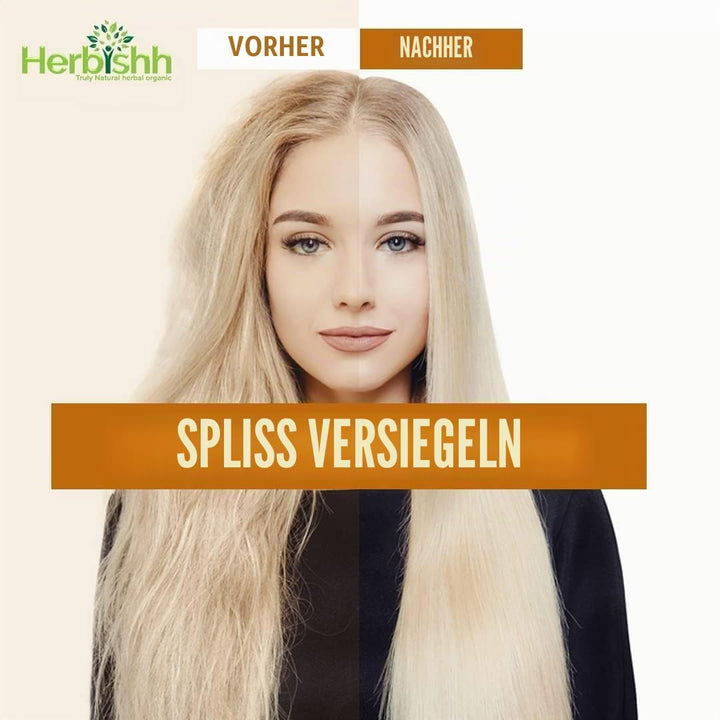 Herbishh Ultimate Hair Color Shampoo Kit (2 Stück Hair Color Shampoo + Argan Hair Mask) für graues H