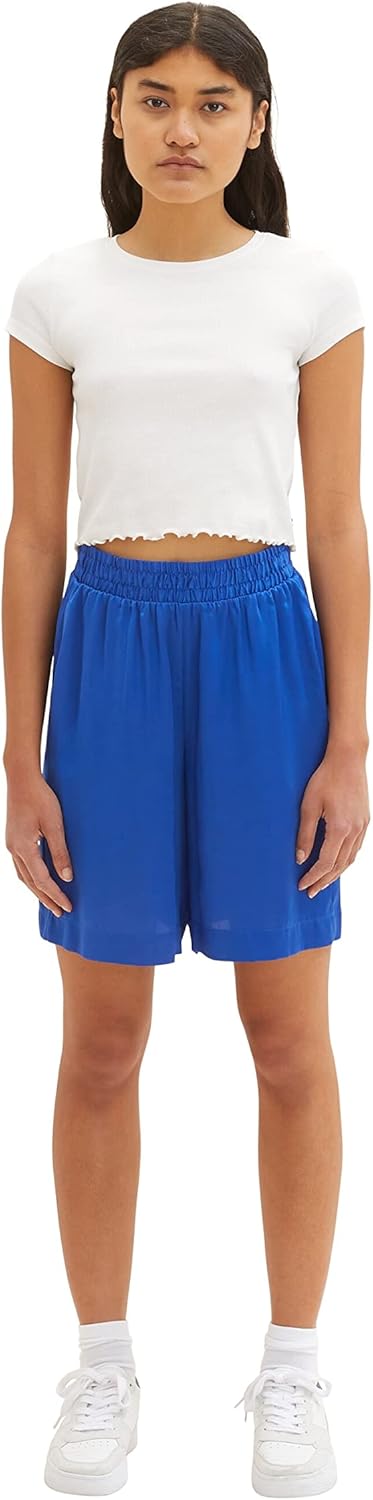 TOM TAILOR Denim Damen Basic Shorts, XS