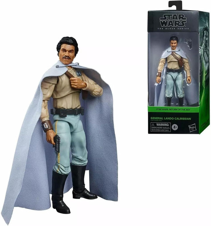 Star Wars The Black Series General Lando Calrissian 15 cm grosse Figur: Die Rückkehr der Jedi-Ritter