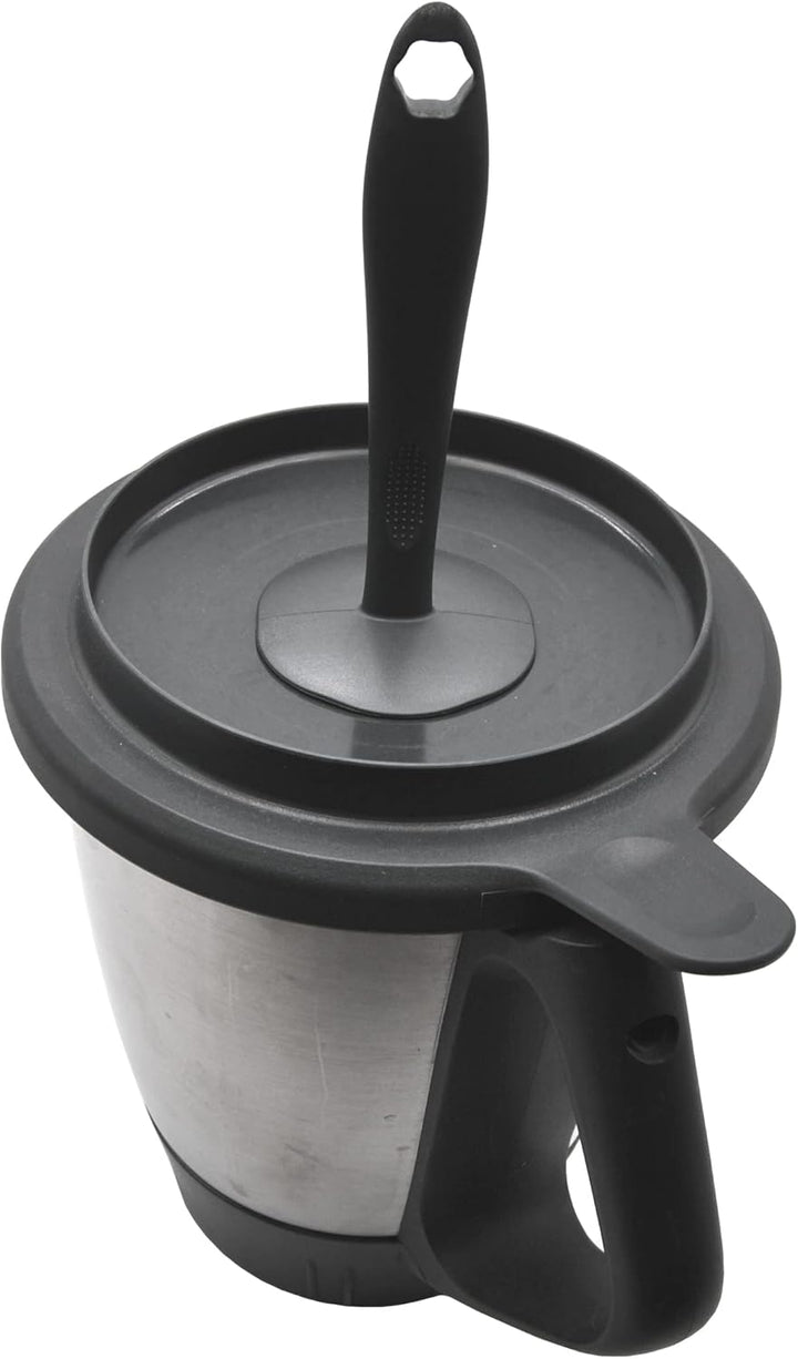 Garkorb und Spatel Topfschaber geeignet für Vorwerk Küchenmaschine Thermomix TM31 TM5 TM6