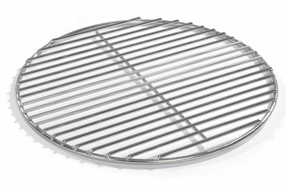 80cm Grill rund Edelstahl, Kugelgrill, 4mm Stäbe Grillrost V2A für Feuerschalen Grillschalen Rundgri